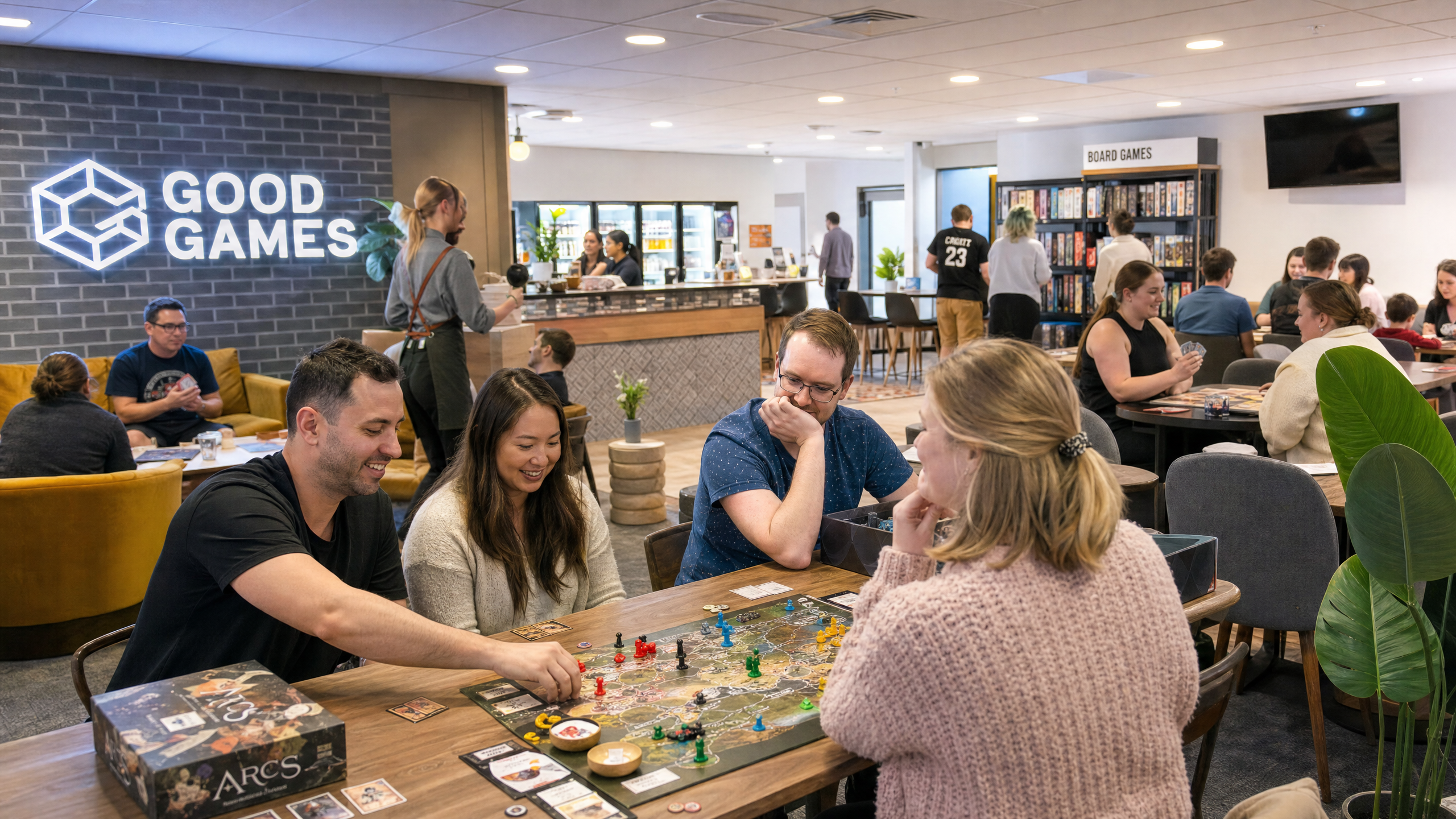QuestOperator social gaming lounge